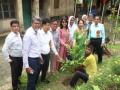 Tree planting by Mrs. Munira Khan, President of ABC (2021 & 2022) on the occasion of Inauguration of Newly Constructed Hospital Buliding at Salna, Gazipur